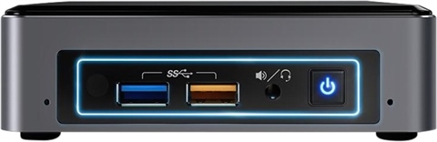 Intel NUC / i5-7260U (3,4 GHz – PDT 15 w) / 8 ou 16 Go RAM